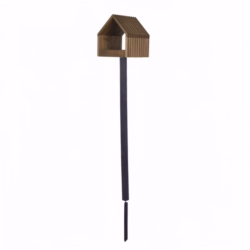 Karmnik dla ptaków MODO24 drewniany impregnowany brązowy 117x24x22 cm 1 szt.