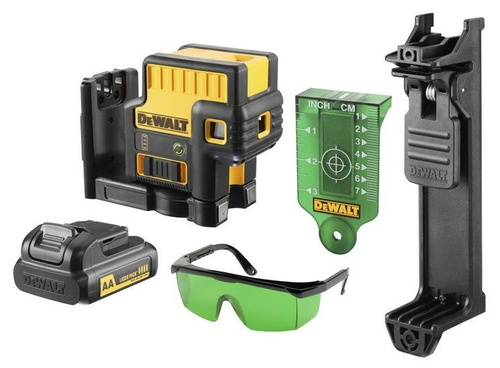Akumulatorowy laser 5-punktowy DCE085D1G DeWalt + akumulator + ładowarka + walizka