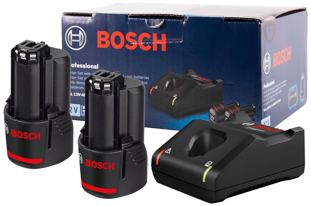 Zestaw zasilający Bosch 1600A019R8 (2×2.0Ah + GAL 12V-40)