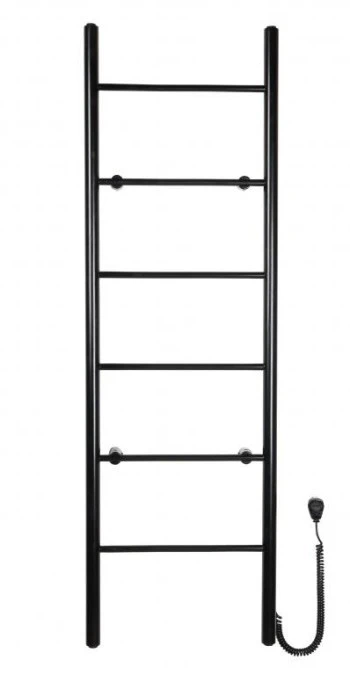 Suszarka elektryczna bezcieczowa PRIMAVERA 500X1600 120W kolor czarny mat (c31) PRVE‑50/160C31
