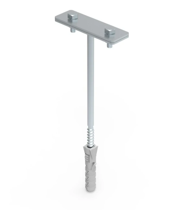 Uchwyt do bednarki z kołkiem L‑160mm fi 12mm bez przetłoczenia 12.8/B OC /91230801/