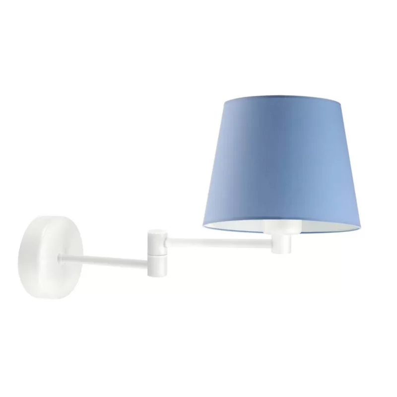Kinkiet Volta Light Factory Blues Niebieski Abażur 1xE27 1szt. 5903628489033