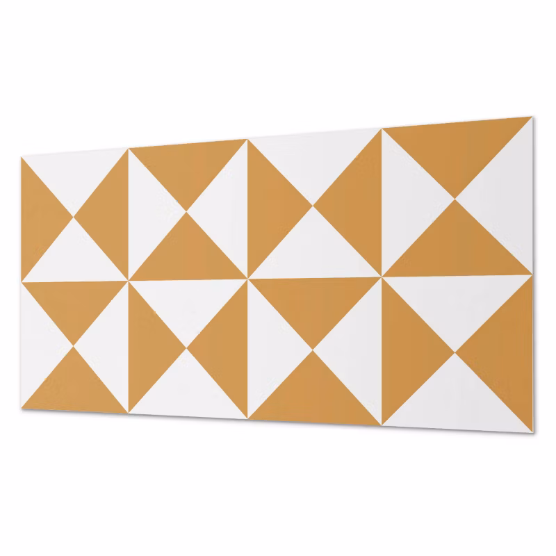 Komplet Kafelków Samoprzylepnych ArtPrintCave 60×30 cm Geometryczny wzór trójkątów 6 szt.
