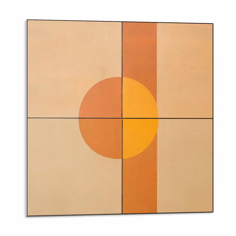 Kafelki samoprzylepne Wallfluent 30×30 cm Wzór w stylu abstrakcyjnej geometrii 9 szt.