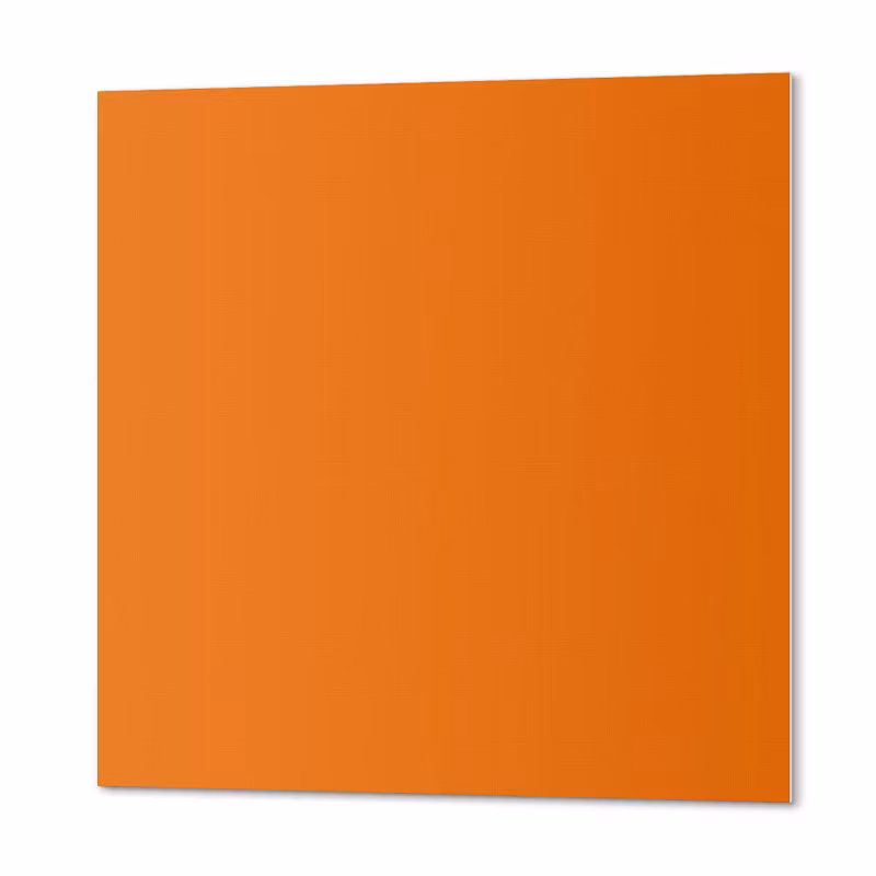 Komplet Kafelków PCV ArtPrintCave 50×50 cm Kolor Pomarańczowy 4 szt. 4070095631782