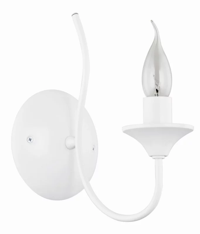 Kinkiet ścienny Alfa Unity biały 1 x E27 x 60W IP20 wym: 26 x 13 x 22 cm – 1 szt.