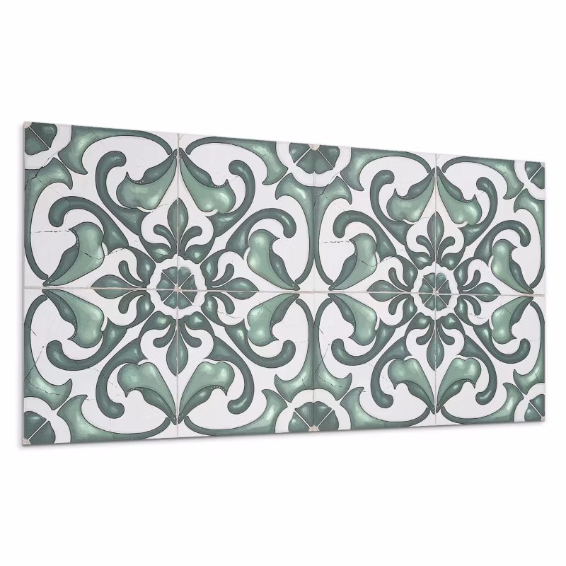 Kafelki samoprzylepne Wallfluent 60×30 cm Stylowe wzory z finezyjnymi detalami 6 szt.