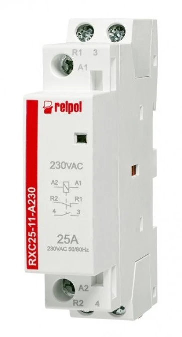 Stycznik instalacyjny 250 V AC 25 A 230 V AC 2617014 RXC25‑11‑A230