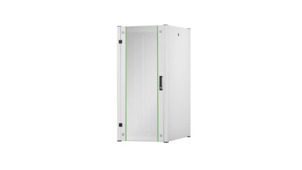 Szafa sieciowa stojąca Hyper Pro 19 32U rack 600×800, drzwi przód szyba, szary, 1000kg DN-51006