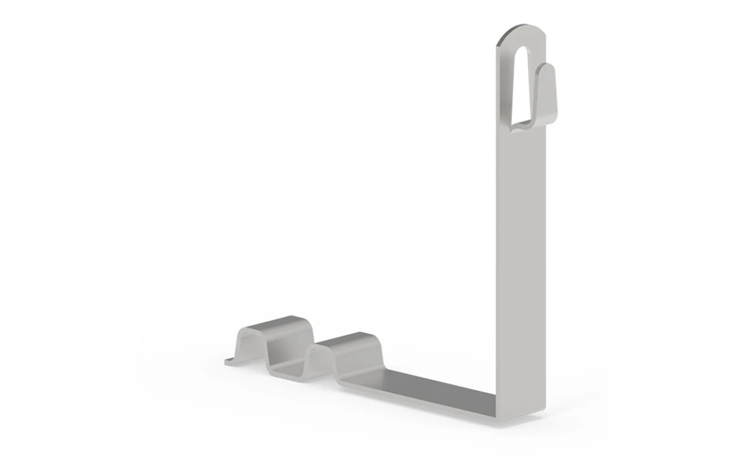 Uchwyt pod dachówkę L‑150mm nierdzewny z zamkiem 10.5 NI /91005005/