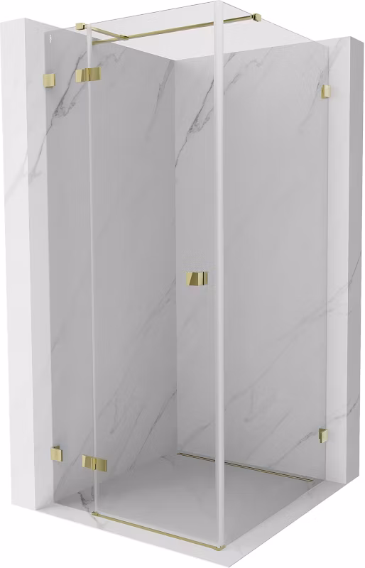 Kabina prysznicowa Mexen Lunar T złota 120×120 cm 834T-120-120-50-00-L 1 szt.