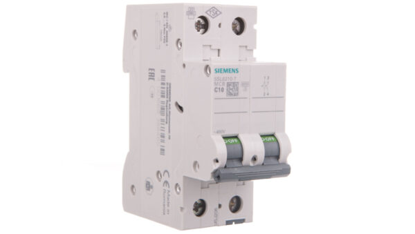 Wyłącznik nadprądowy 2P C 10A 6kA AC SENTRON 5SL6210-7