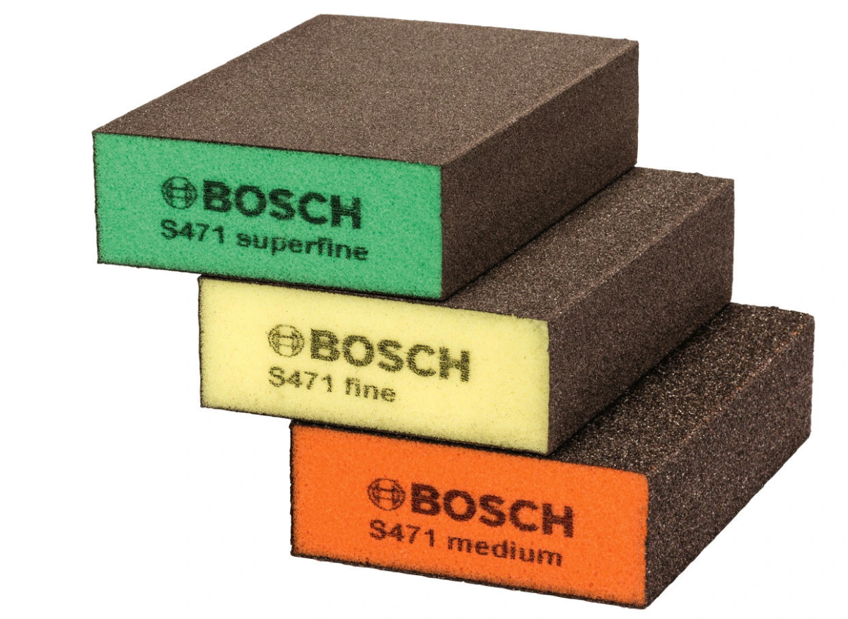 3-częściowy zestaw gąbek szlifierskich 69 x 97 x 26 mm 2608621253 Bosch