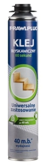 Szybki klej uniwersalny 60 sekund Rawlplug RPP‑FIX‑60S
