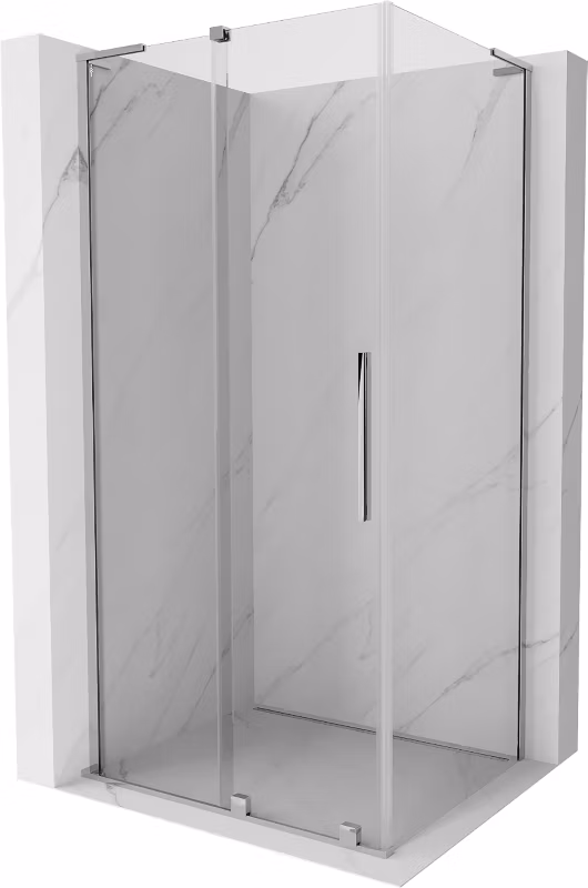 Kabina prysznicowa Mexen Velar L rozsuwana 90 x 110 cm transparent chrom 1 szt.