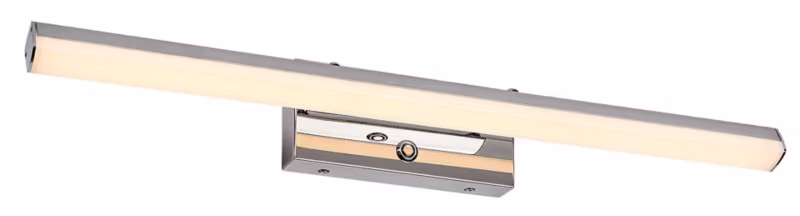 Kinkiet ścienny Rabalux Turgon chromowany biały nad lustro LED 20W 3000K-6000K 1750lm IP44 wym: 10,5 x 63 x 10,5 cm – 1 szt.
