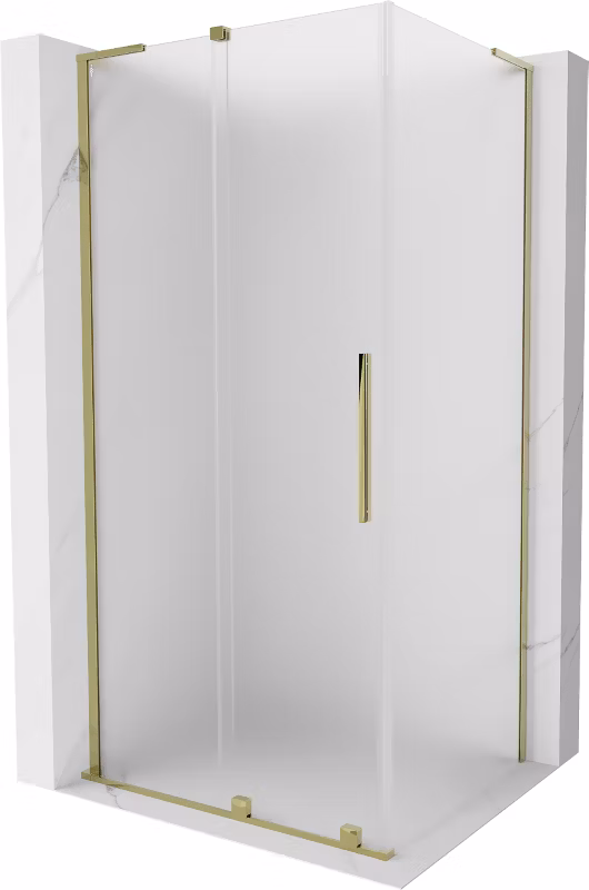 Kabina prysznicowa Mexen Velar L rozsuwana 90 x 110 cm szron złota 1 szt.