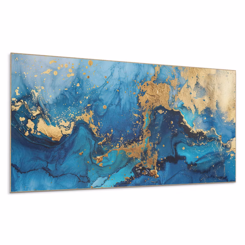 Kafelki samoprzylepne Wallfluent 40×20 cm Wodny wzór w stylu abstrakcyjnym 10 szt.