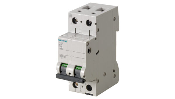 Wyłącznik nadprądowy 2P B 6A 6kA AC SENTRON 5SL6206-6