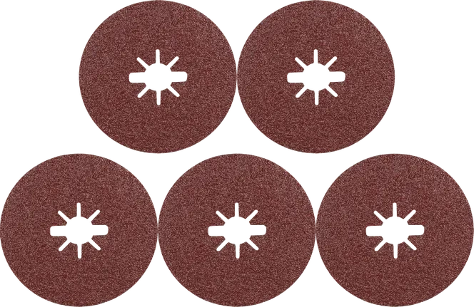 Zestaw 5 szt. tarcz fibrowych Bosch EXPERT R781 Prisma Ceramic X-LOCK 125×22,23mm, G 36 2608621782
