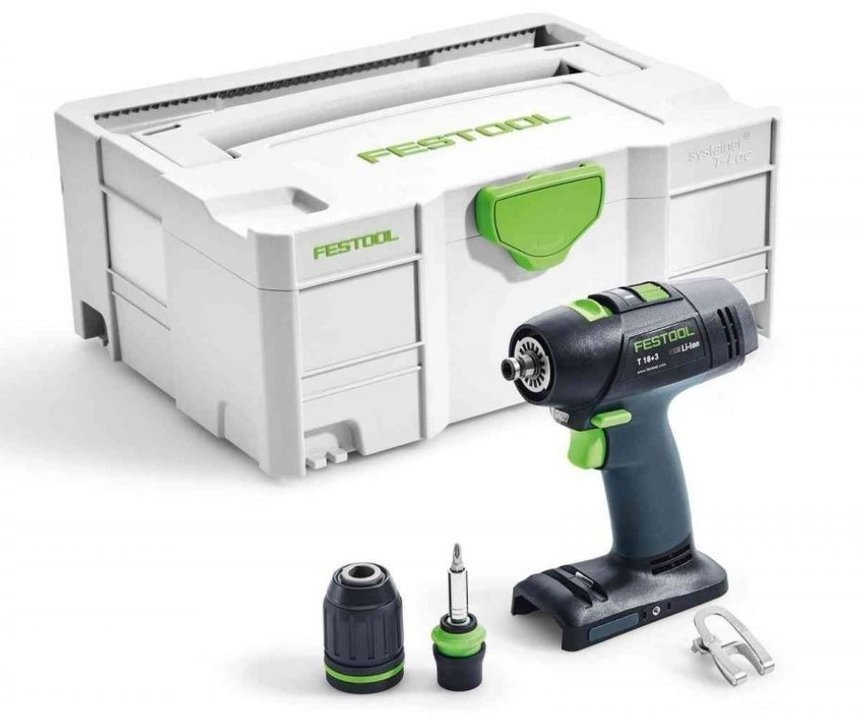Wiertarko-wkrętarka T 18+3 Li-Basic Festool 574763