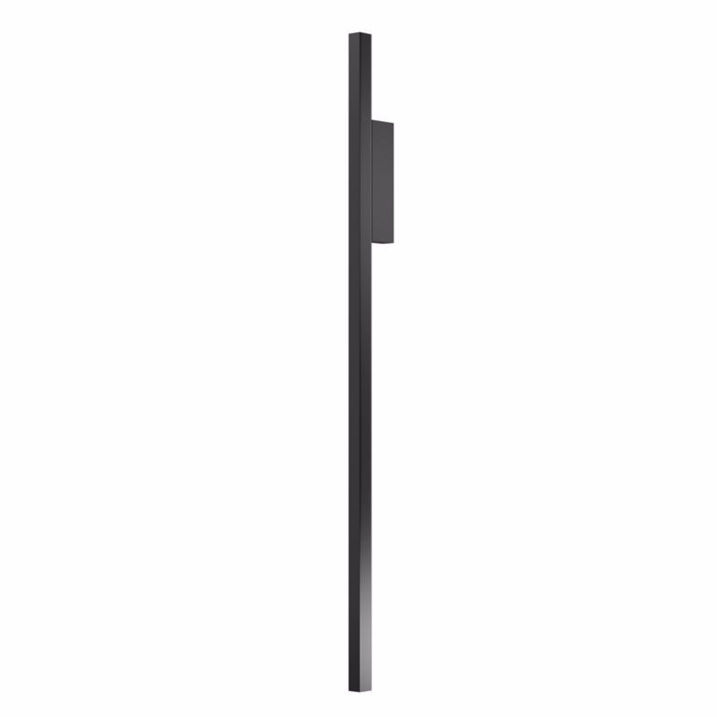 Kinkiet ścienny Maytoni Halo czarny styl minimalistyczny LED 15W 3000K-4000K 520lm IP20 wym: 86 x 2 x 6,8 cm – 1 szt.