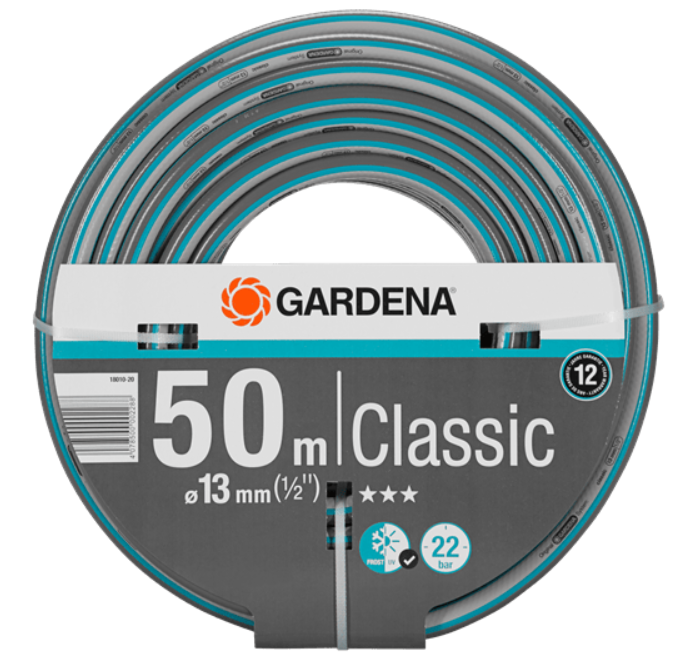 Wąż ogrodowy Gardena Classic 1/2″, 50 m 18010-20