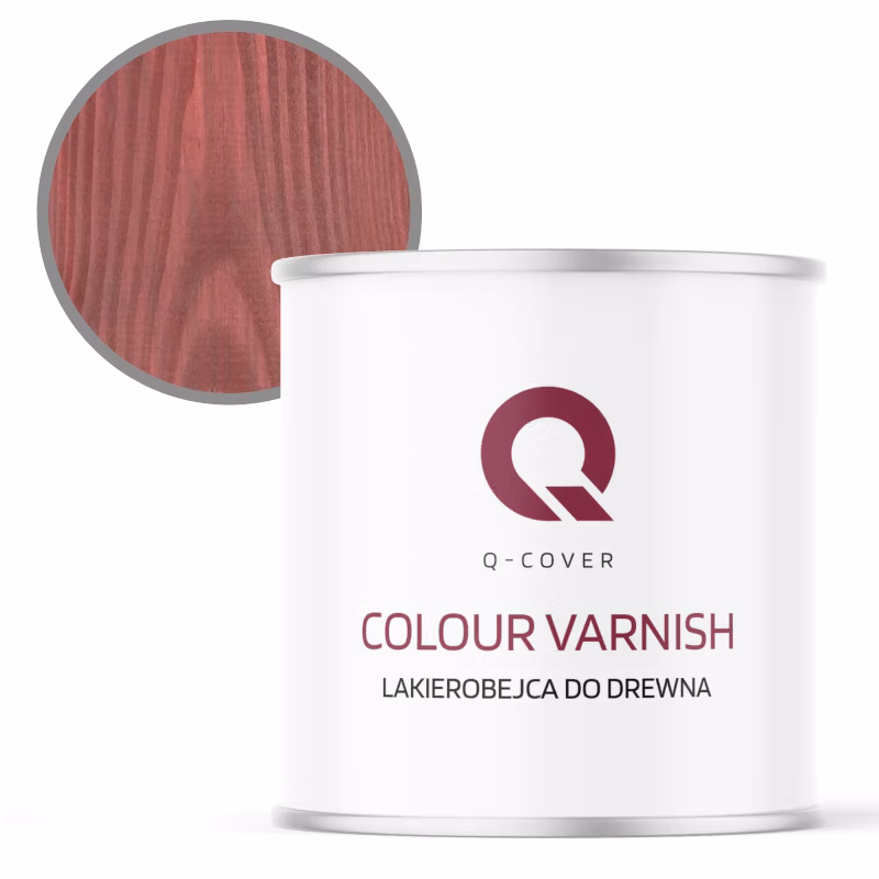 Lakierobejca do Drewna 3w1 Q-Cover Miętowy H1553 Półmat 2.5L