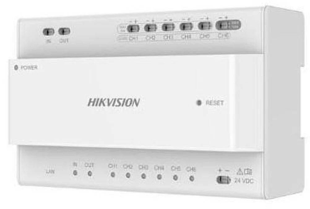Switch do wideodomofonów (system 2‑żyłowy) DS‑KAD7060EY‑S