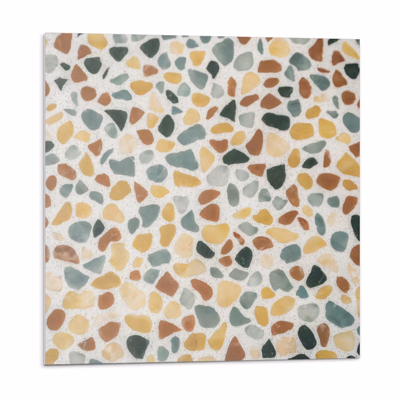 Kafelki samoprzylepne Wallfluent 50×50 cm Wzór klejków w mozaice 4 szt.