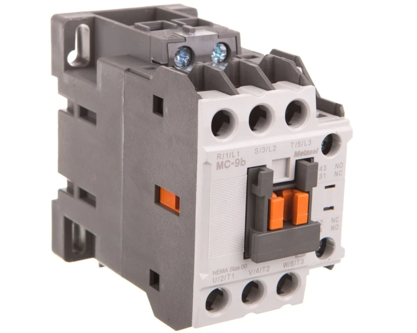 Stycznik LS Electric, 9A w AC‑3, moc 4kW, napięcie cewki 24VAC, styki pomocnicze 1a1b 1344000100 MC‑9B 24VAC 1A1B