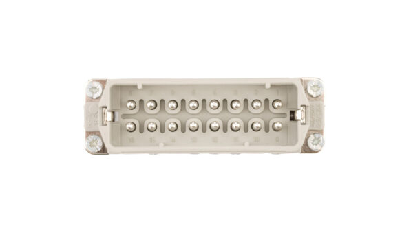Wkład złącza 16P+PE męski 16A 250V EPIC H-A 16 SS 10530000