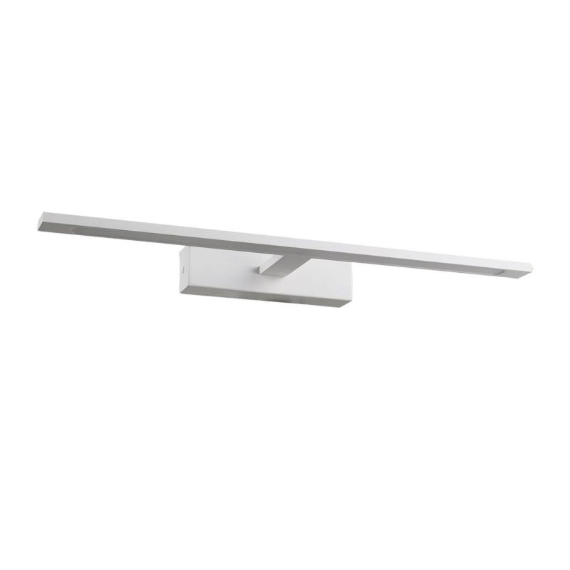 Kinkiet ścienny Italux Lamiena biały do łazienki LED 20W 3000K 1500lm IP44 wym: 5 x 62 x 14 cm – 1 szt.