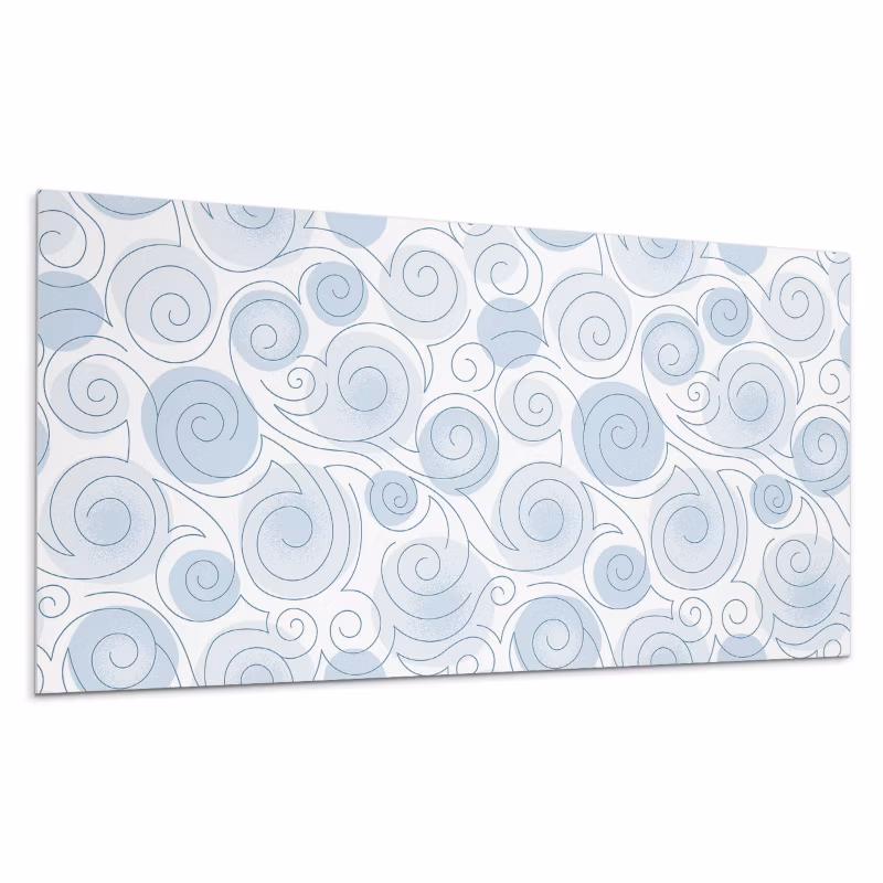 Kafelki samoprzylepne Wallfluent 60×30 cm Kształty spirali oraz fal 6 szt.