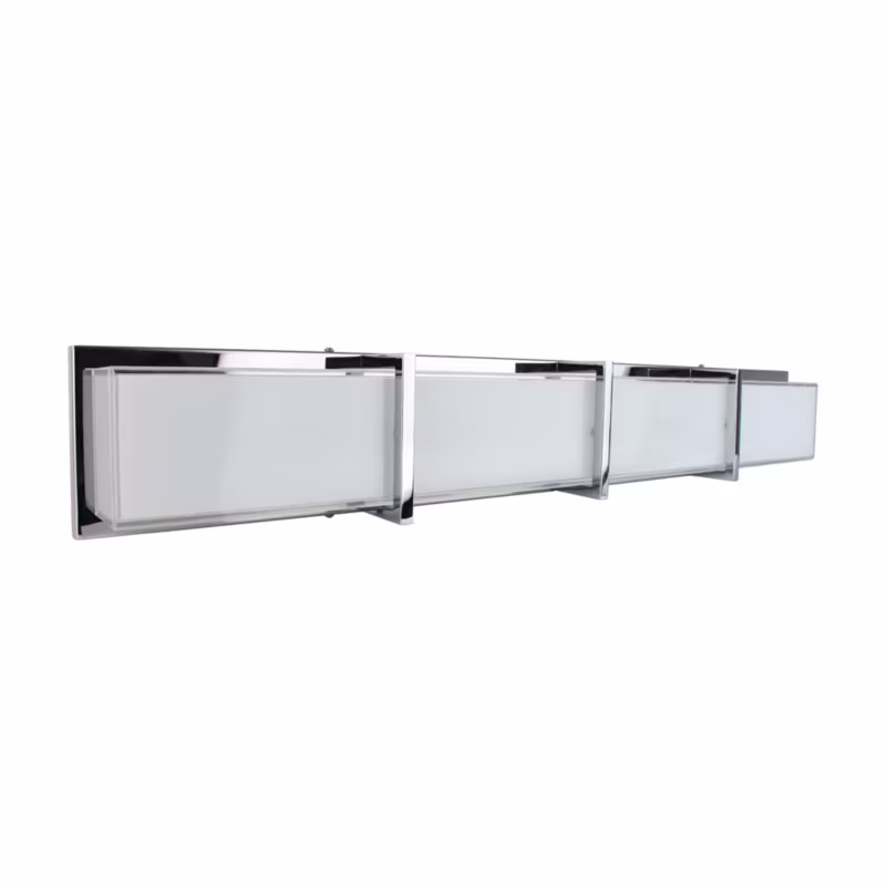Kinkiet SPOT Light 1xLED 40W Kombinacja Bieli z Dodatkiem Chromu, Polski Producent, 1 szt.