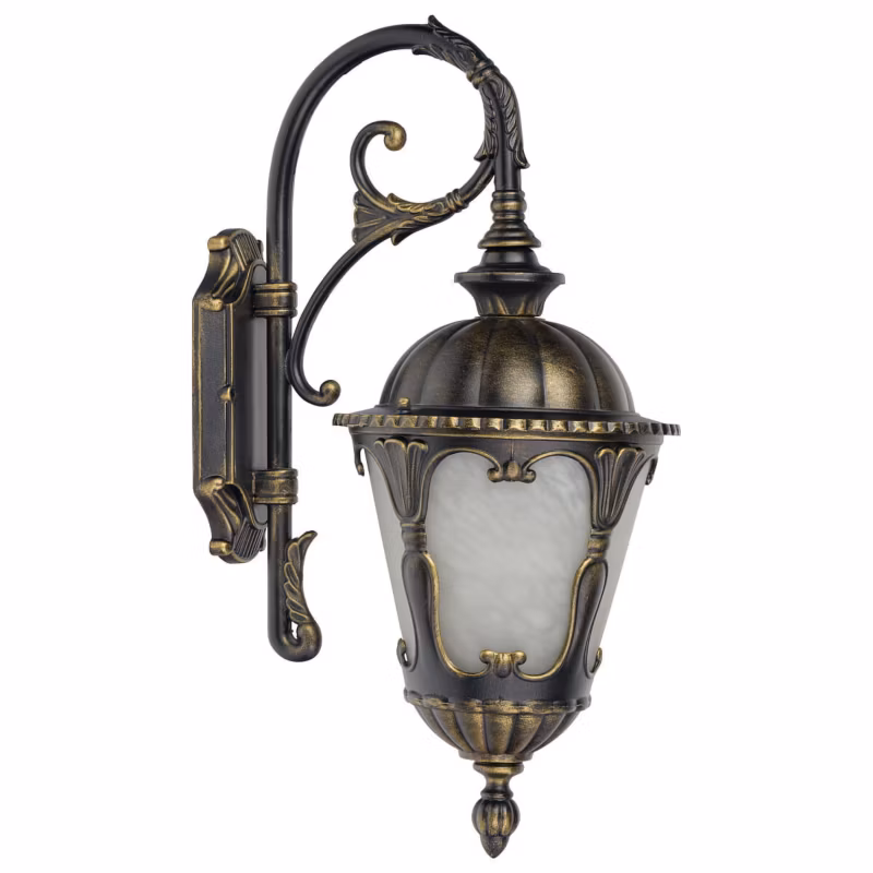 Kinkiet ścienny zewnętrzny Nowodvorski Lighting Tybr brąz patyna 1 x E27 x 60W IP44 wym: 40 x 21 x 28 cm – 1 szt.