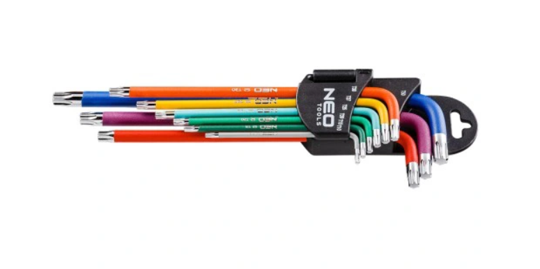 Zestaw kluczy imbusowych Neo Tools 09-518 – Torx T10-50