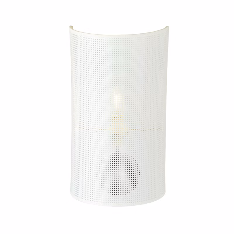 Kinkiet ścienny Emibig Aston biało-czarny-złoty 1 x E14 x 10W IP20 wym: 32 x 18 cm – 1 szt.