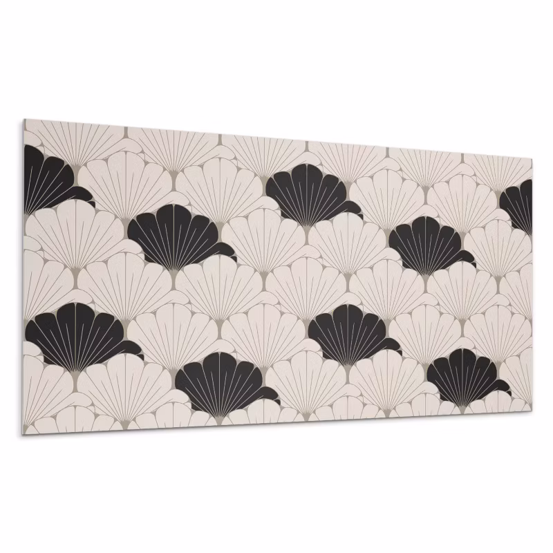 Kafelki samoprzylepne Wallfluent 60×30 cm Nowoczesny wzór z liśćmi 6 szt.