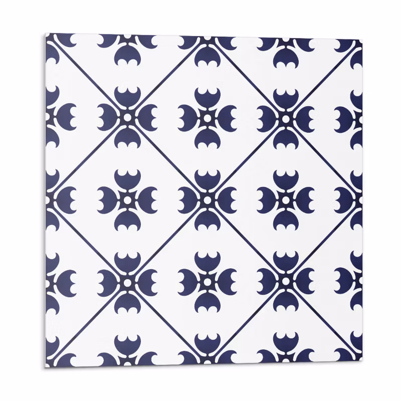 Kafelki samoprzylepne Wallfluent 20×20 cm Elegancki wzór z figurami geometrycznymi 20 szt.
