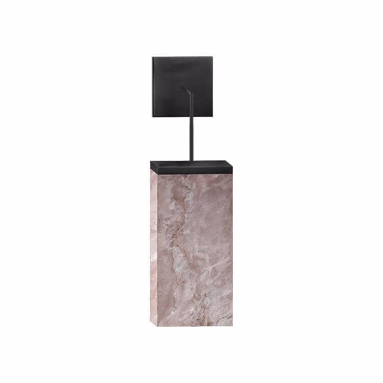 Kinkiet Abigali Marble Stone beżowy-po podświetleniu kolory pomarańczowo-brązowe LED 7W 3000K IP20 wym: 20 x 8 x 8 cm – 1 szt.