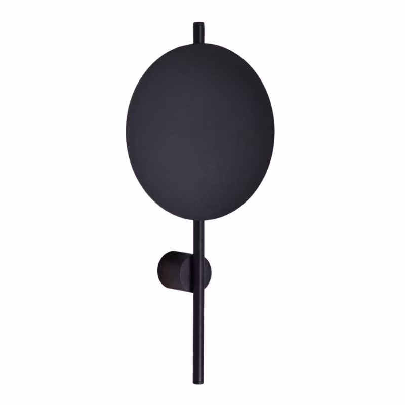 Kinkiet ścienny Kaja Rega czarny styl nowoczesny 1 x G9 x 20W IP20 wym: 51 x 25 x 8 cm – 1 szt.