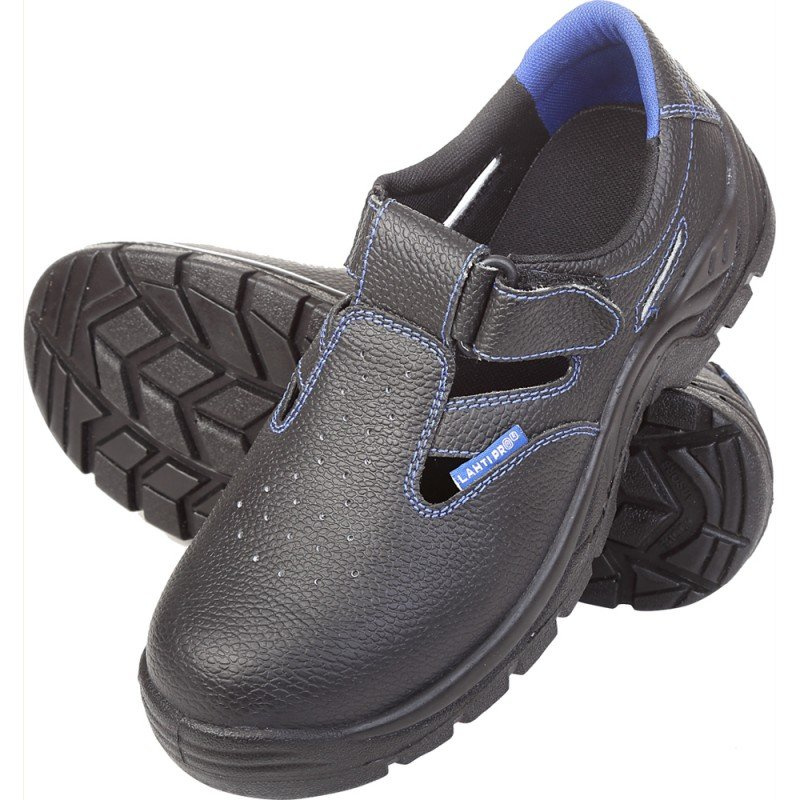 Sandały skórzane Lahti PRO L3060943 roz. 43 czarne