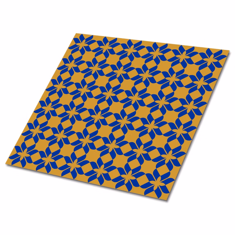 Kafelki samoprzylepne Tulup 30×30 cm kwiatowy wzór 9 szt. III