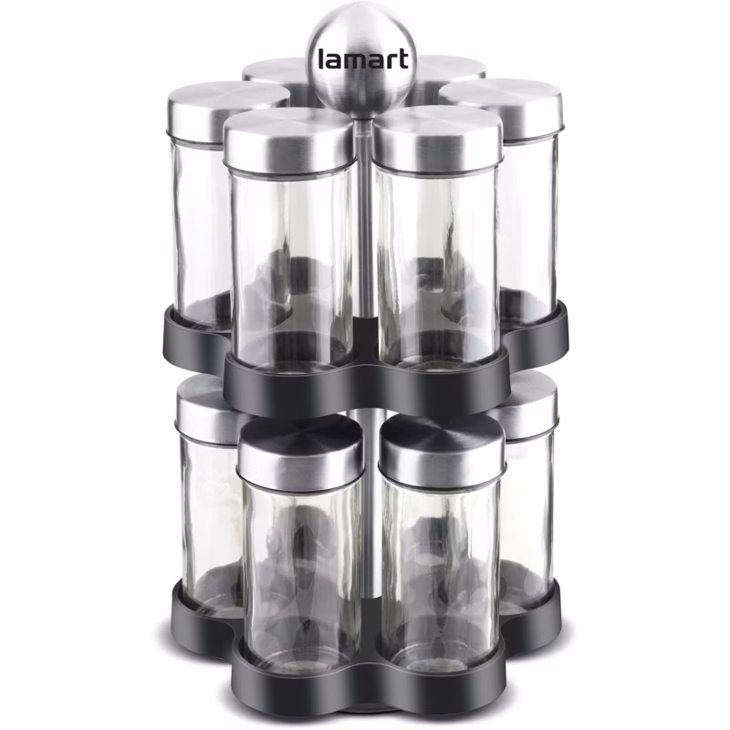 Komplet Przyprawników Steel Lamart LT7044 12 Elementów 1szt
