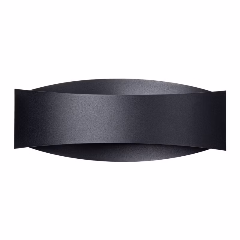 Kinkiet ścienny Sollux Lighting Toni czarny styl minimalistyczny 1 x G9 x 8W IP20 wym: 12 x 30 x 12 cm – 1 szt.