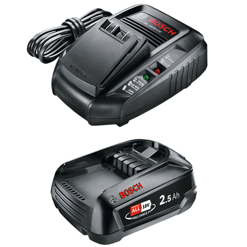 Zestaw zasilający Bosch 1600A00K1P (1×2,5Ah + AL 1830 CV)