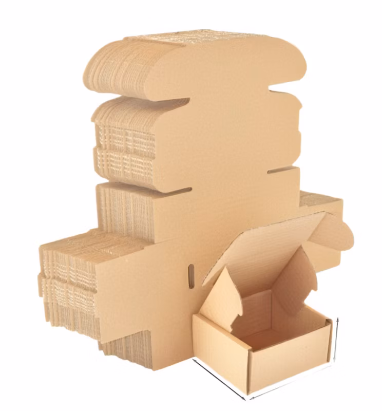 Karton fasonowy Neopak 100szt 105x100x55mm KRAFT Pudełko Wykrojnikowe 1 szt.