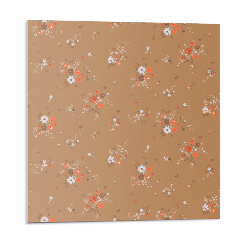 Kafelki samoprzylepne Wallfluent 30×30 cm Motyw florystyczny 9 szt.