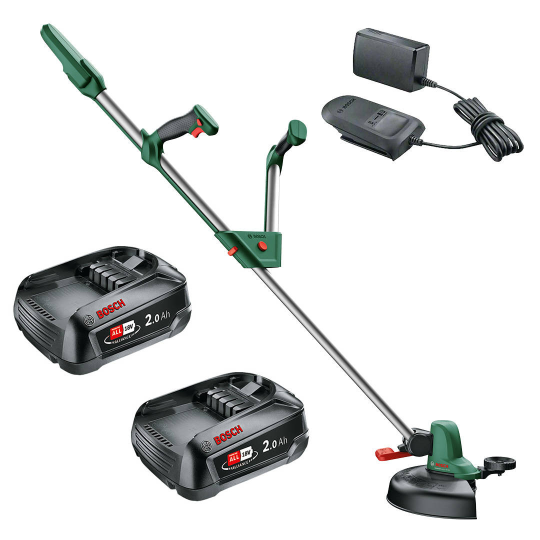 Podkaszarka akumulatorowa Bosch UniversalGrassCut 18V-260 + 2×2.0Ah + ładowarka